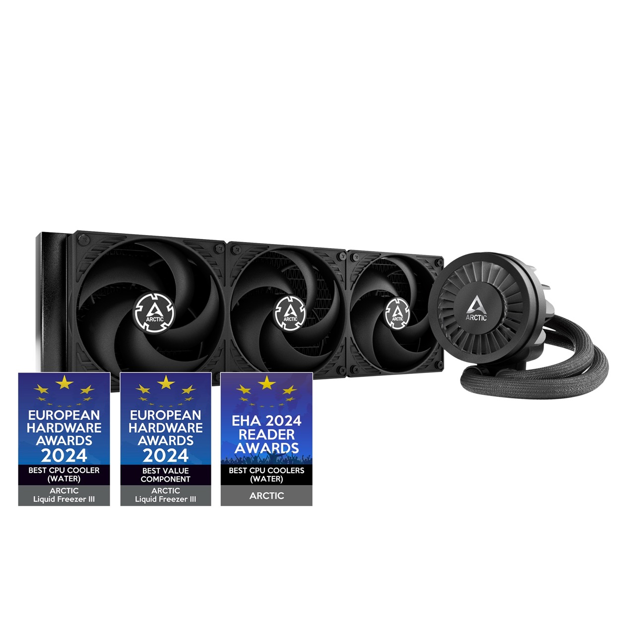 Arctic Liquid Freezer III 360 AIO Water Cooler Black 1 Arctic Liquid Freezer III 360 AIO Water Cooler Black