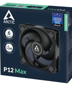 Arctic P12 Max Fan Black
