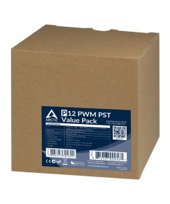 Arctic P12 PWM PST Fan Black – 5 Pack