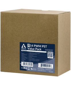 Arctic P14 PWM PST Fan Black – 5 Pack