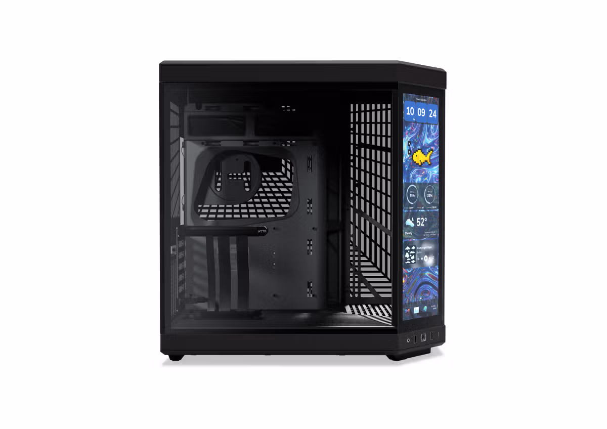 HYTE Y70TI Black 3 HYTE Y70TI Black